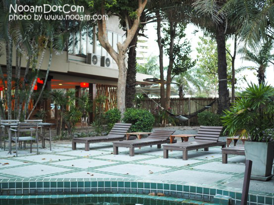 รีวิวที่พักหัวหิน The Hideaway Resort Huahin ห้องพักแบบ Jacuzzi pool side เงียบสงบ ใกล้ร้านอาหาร
